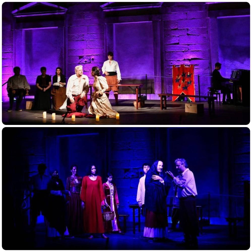 Imágenes de la representación de La Celestina en el Festival de Alcántara