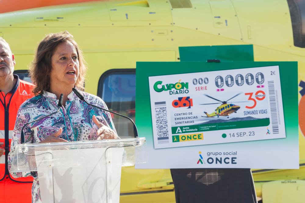 La consejera de Salud y Consumo durante su intervención