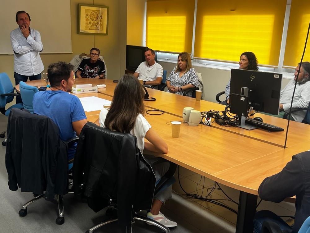 Reunión de padres con un de los sicólogos