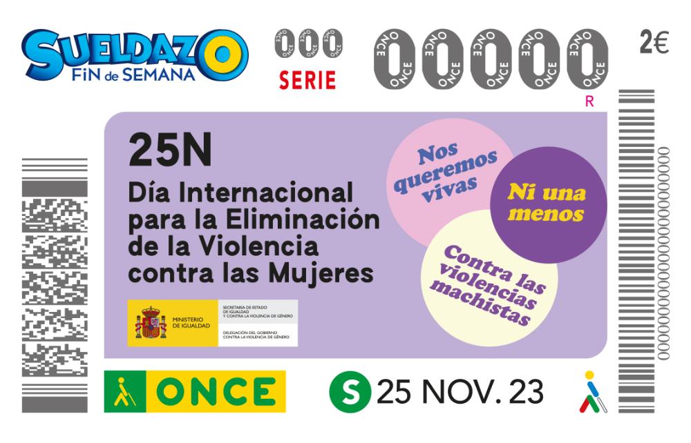 Imagen del cupón del 25 de noviembre