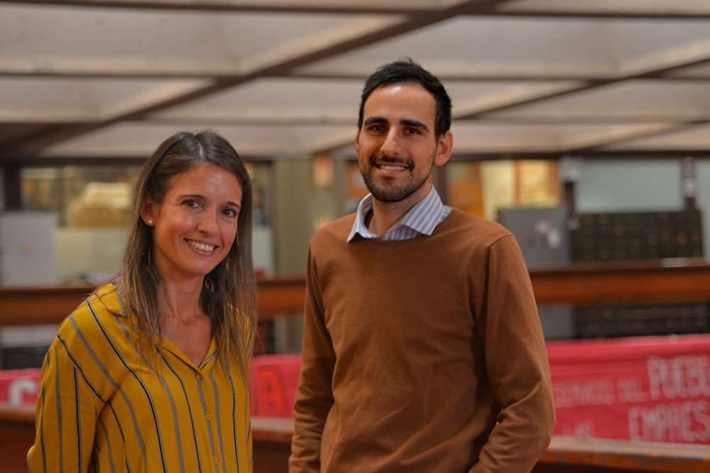 Dra. Maymó y Dr. Riedel (Bioquímica Clínica).