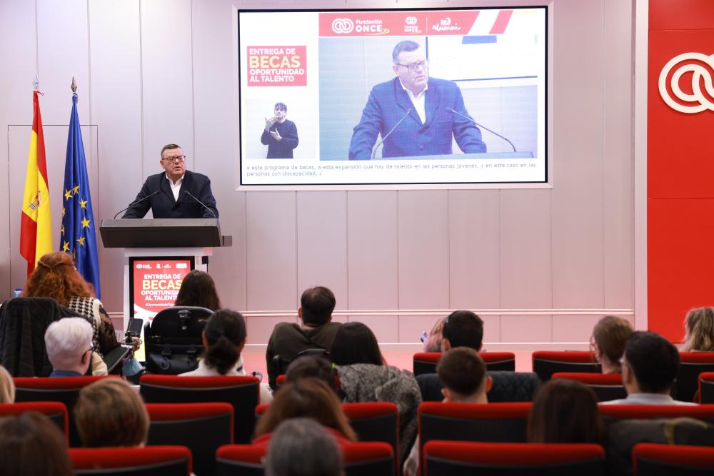 Intervención de José Luis Martínez Donoso, director general de Fundación ONCE