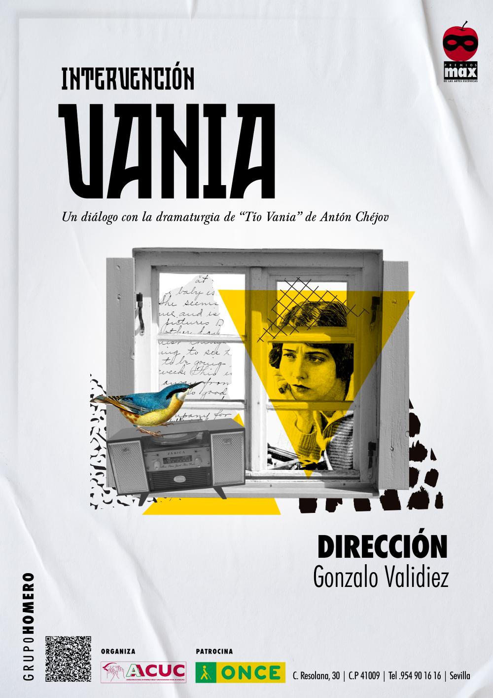 Cartel de 'Intervención Vania'
