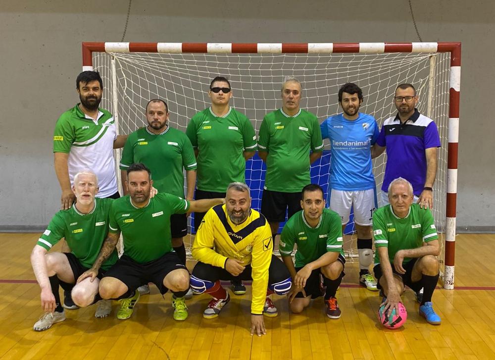 Foto de familia de la selección andaluza