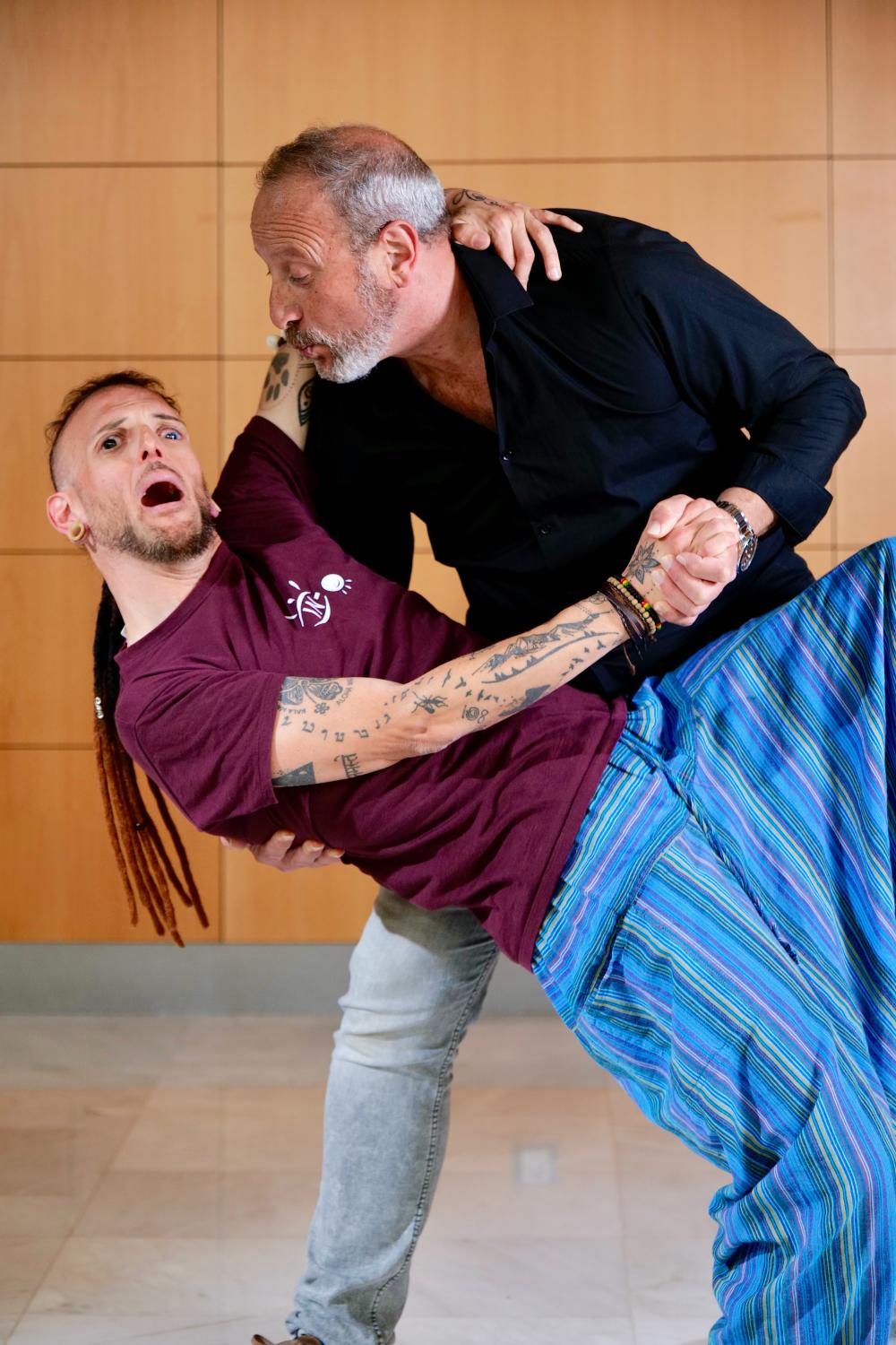 Josema y Cefe en un momento que provocará las carcajadas del público seguro