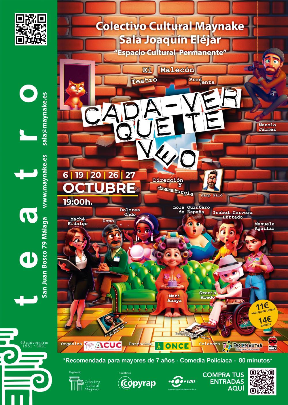Cartel de la obra