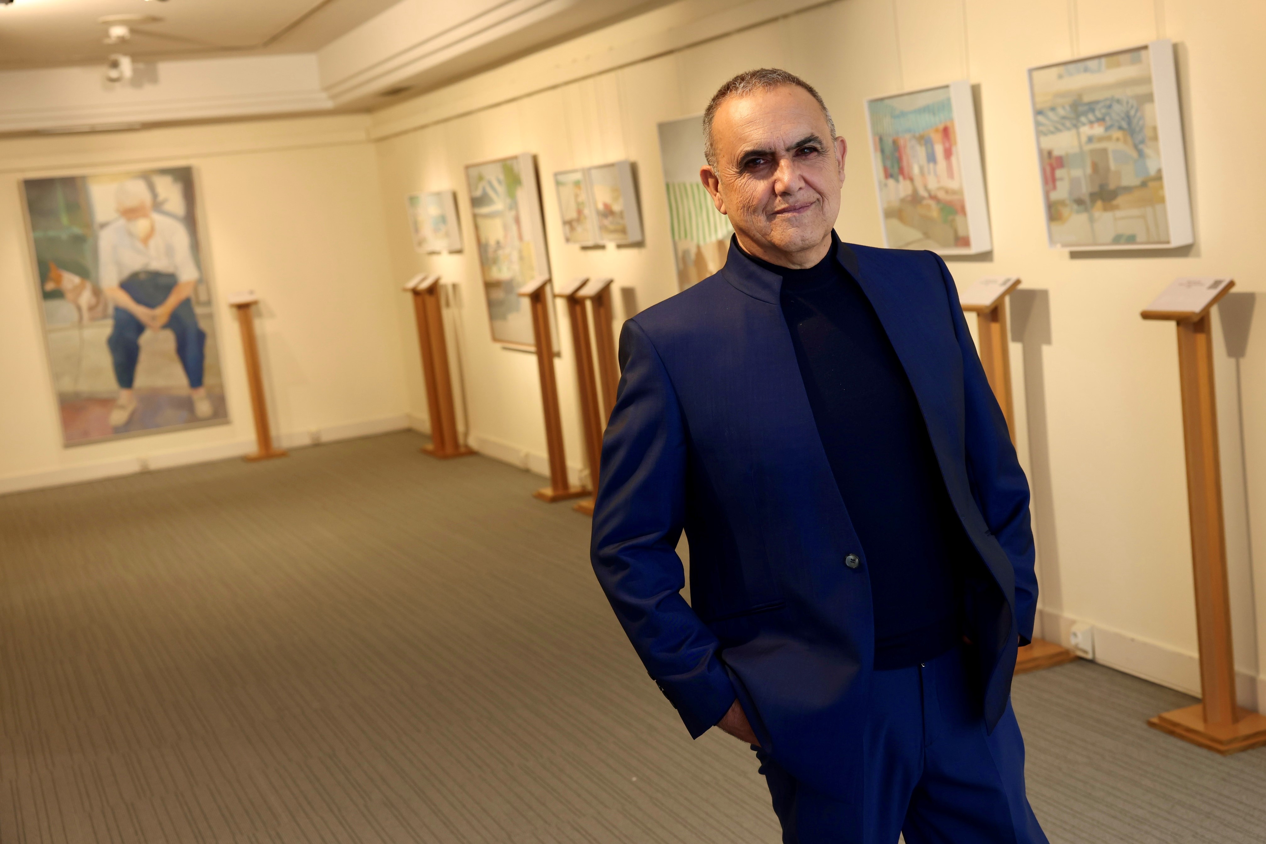 El malagueño José Manuel Molina Castro expone en el Museo Tiflológico de la ONCE en Madrid hasta el 11 de enero