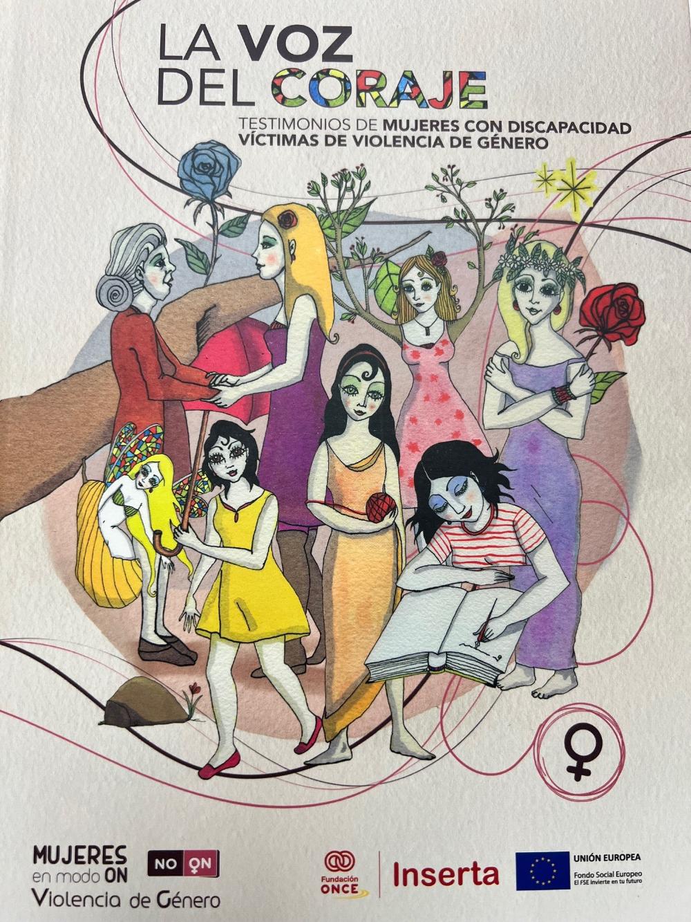 Portada del libro 'La voz del coraje'