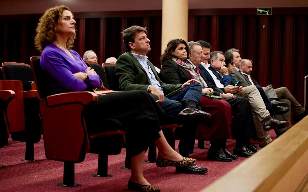 Fila de público