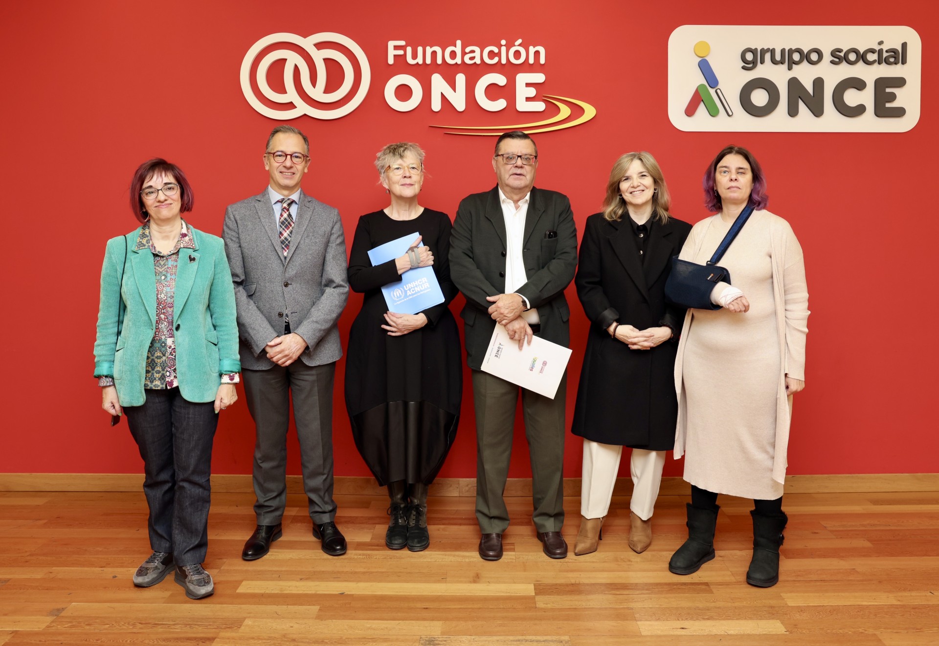 Fundación ONCE, CERMI y ACNUR se unen para visibilizar las necesidades de las personas refugiadas con discapacidad en España