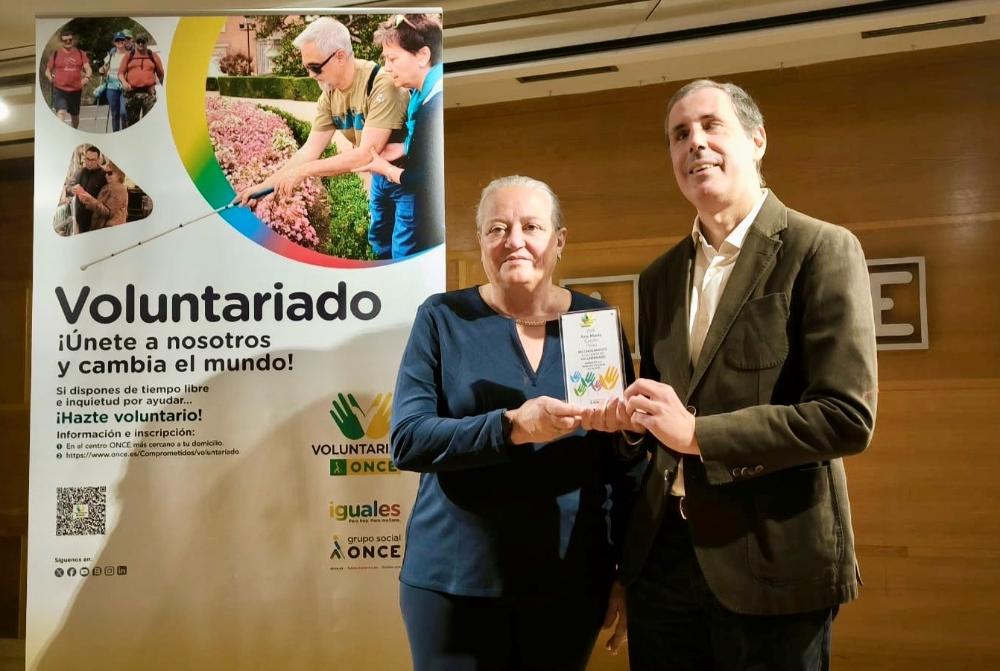Ana Castillo, Voluntaria del Año en la ONCE de Málaga