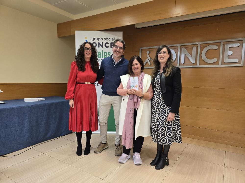 Blasi Villacreces, Voluntaria del Año de la ONCE en Jaén
