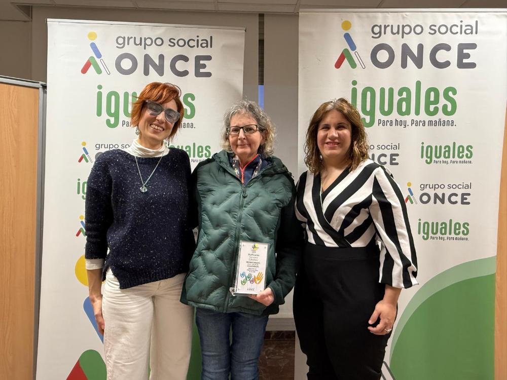 Purificación González Voluntaria del Año en la ONCE de Córdoba