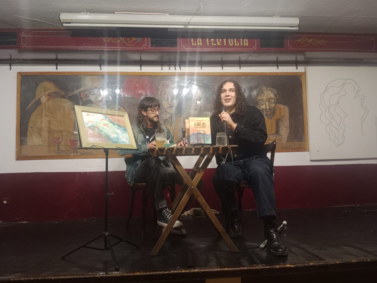 Presentación del poemario de Yerko Alfaro