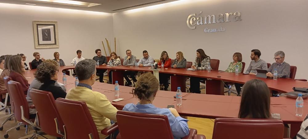 Reunión con la Cámara de Comercio de Granada