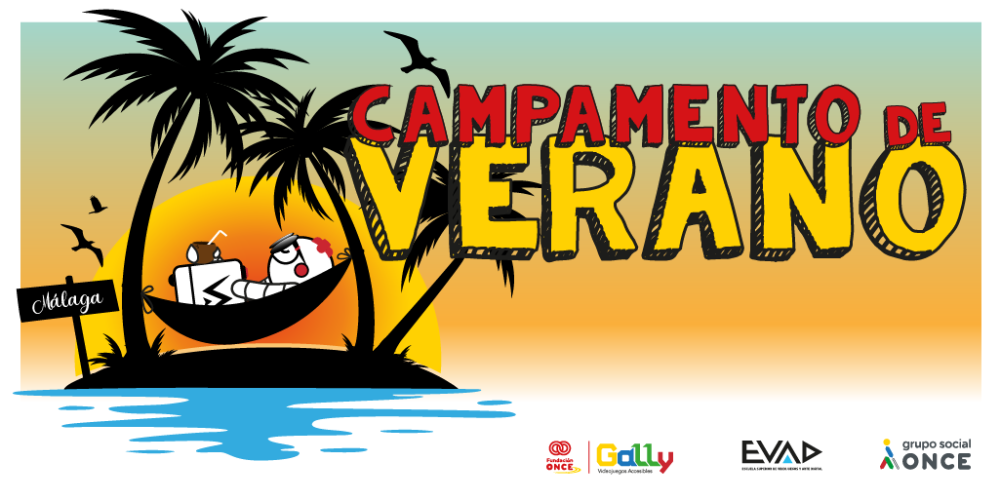 Cartel oficial de los campamentos de verano