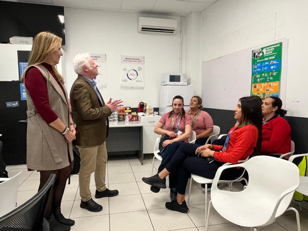 Charla en el Carrefour de Melilla
