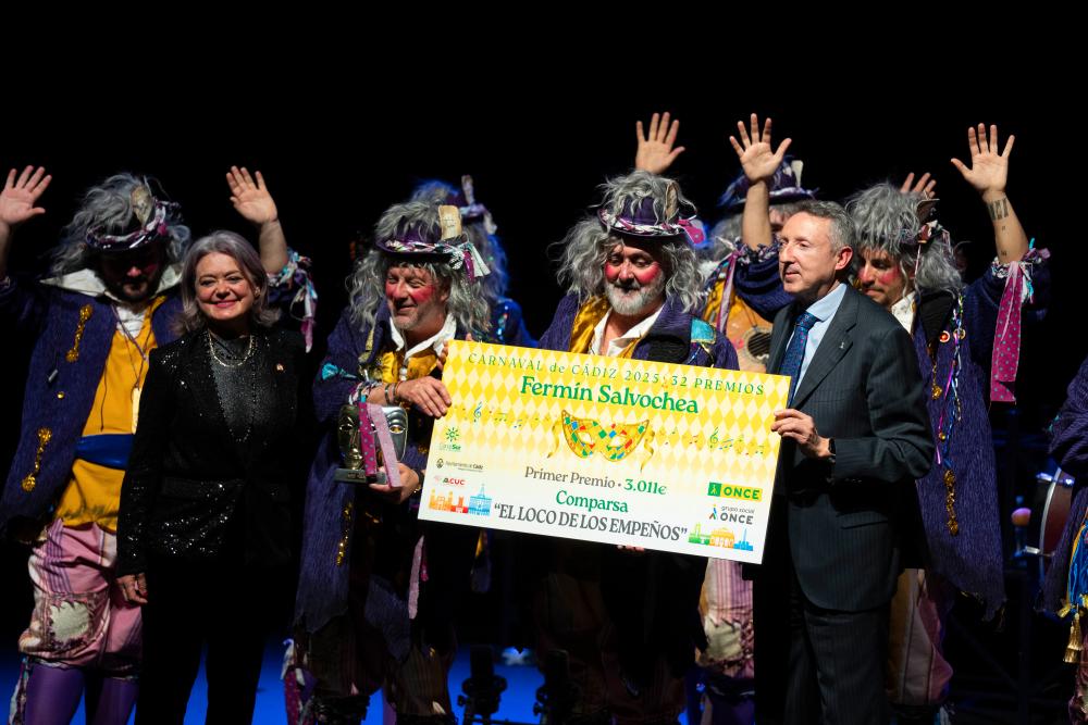 Entrega del premio a 'El loco de los empeños'