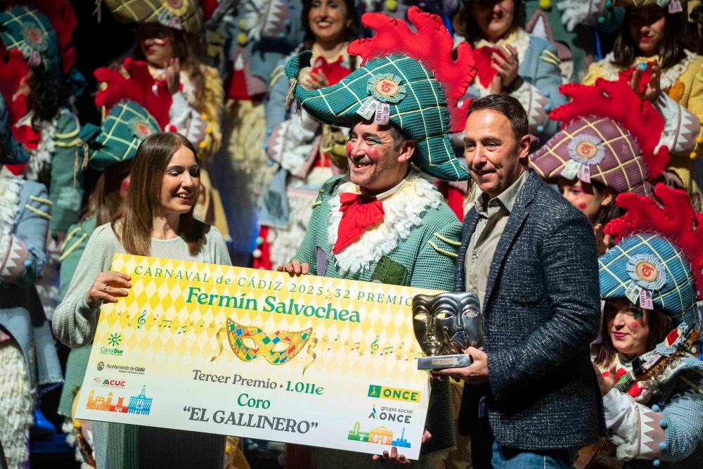 Entrega del tercer premio