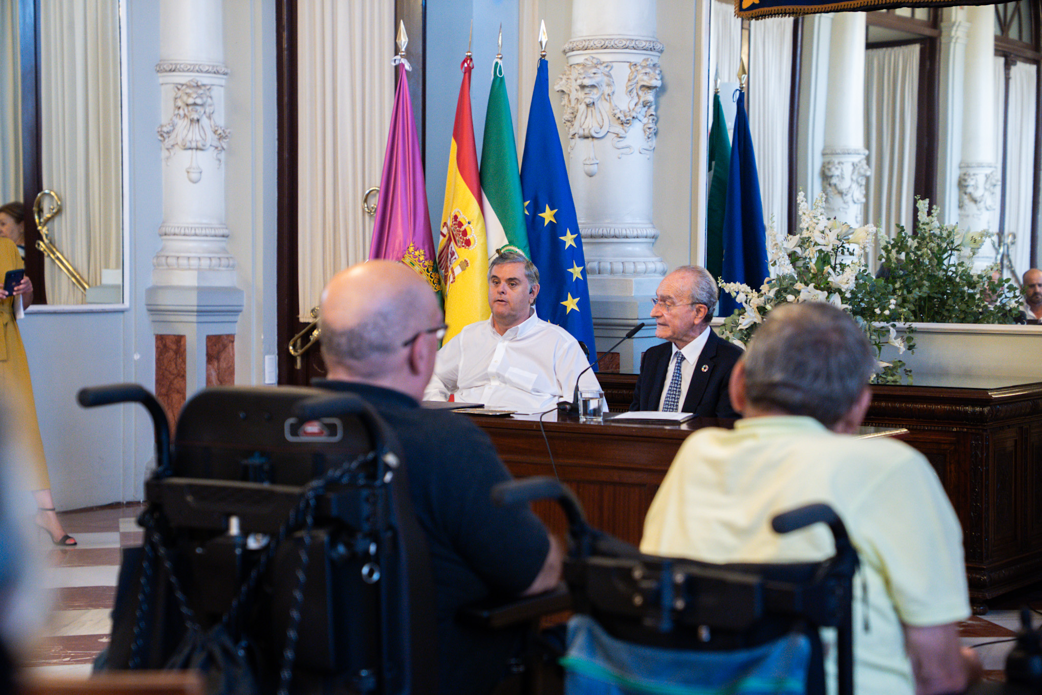 Convenio de Fundación ONCE y el Ayuntamiento de Málaga para mejorar la accesibilidad de los taxis