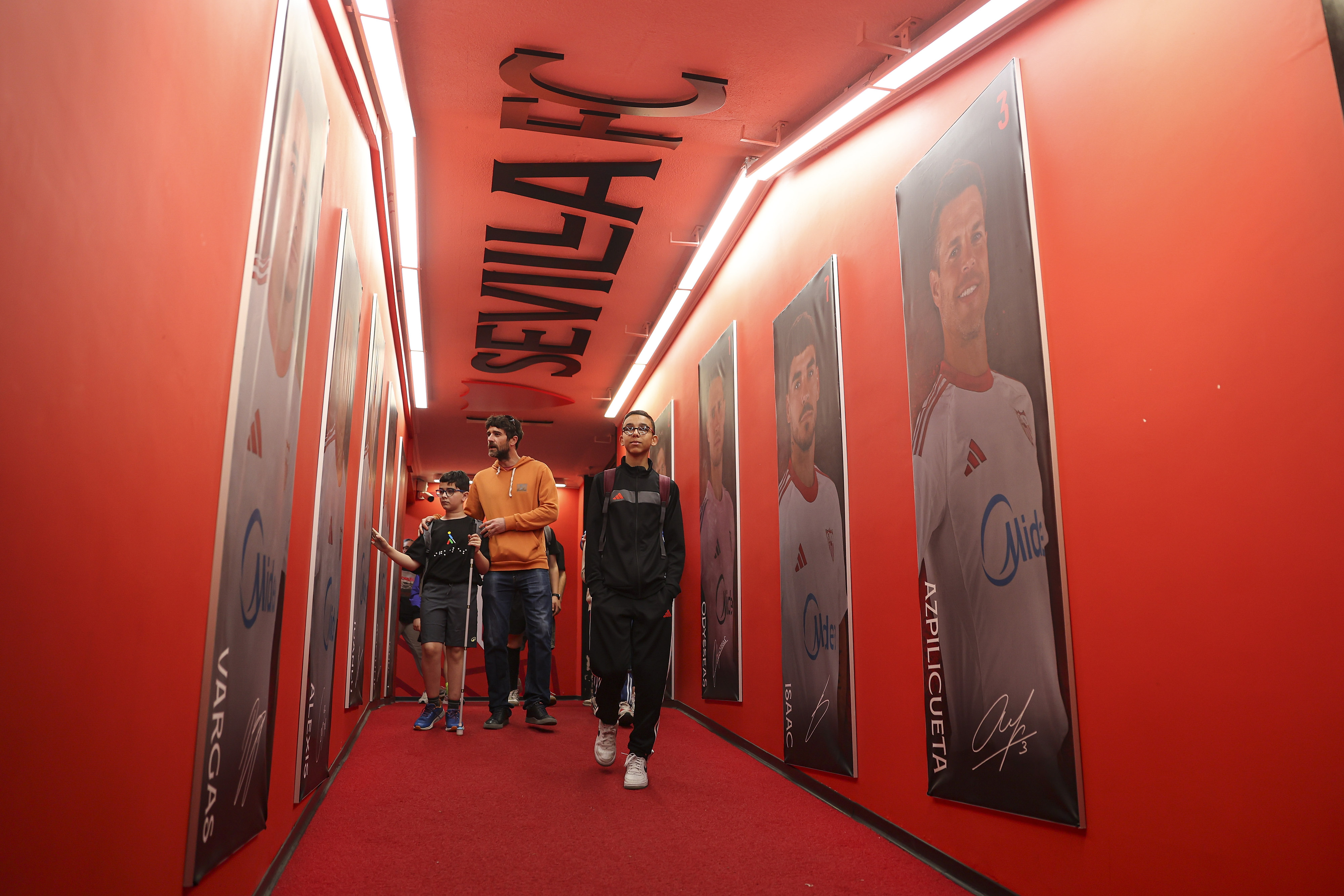 Visita al estadio del Sevilla FC
