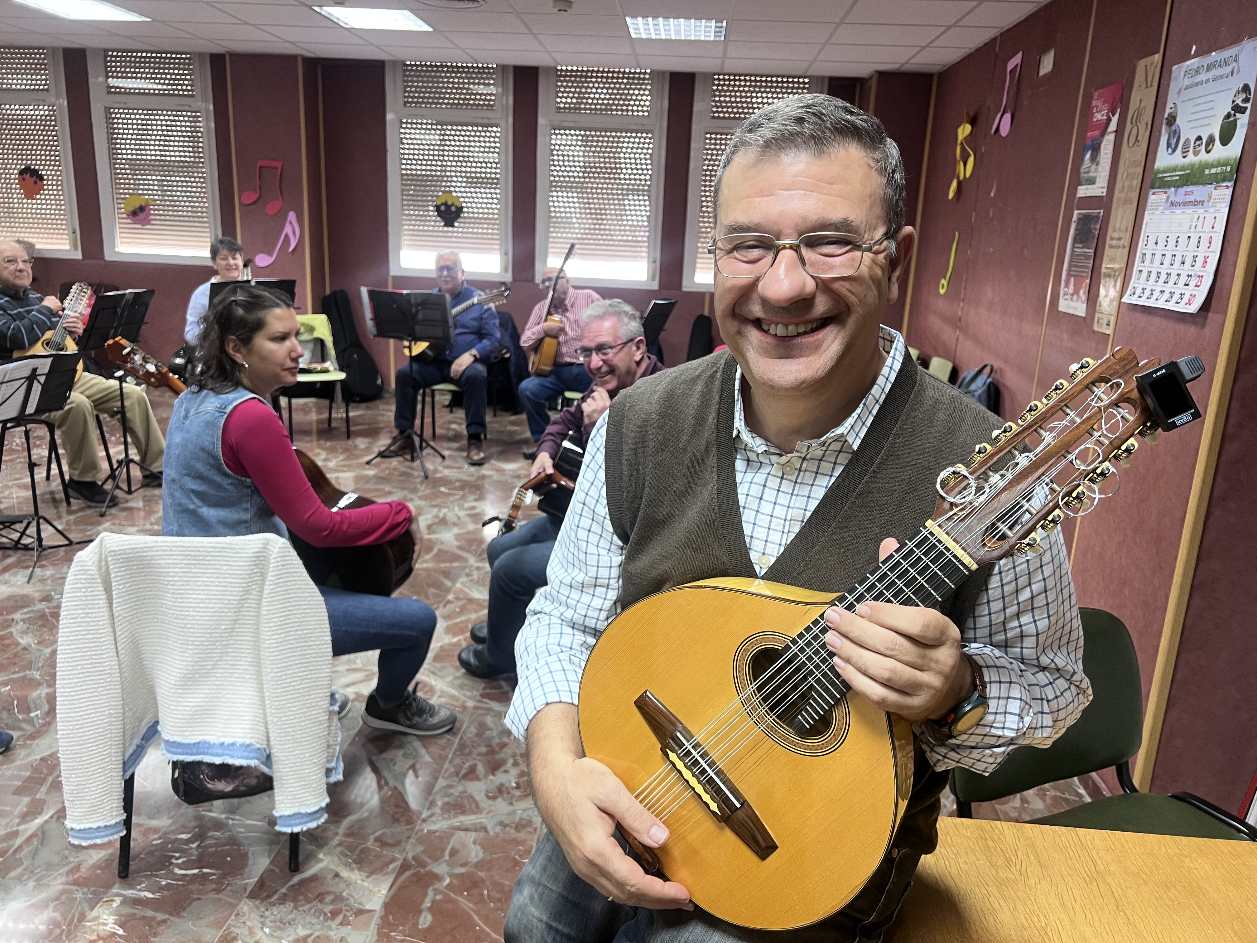 Rafael Romero, director de la orquesta