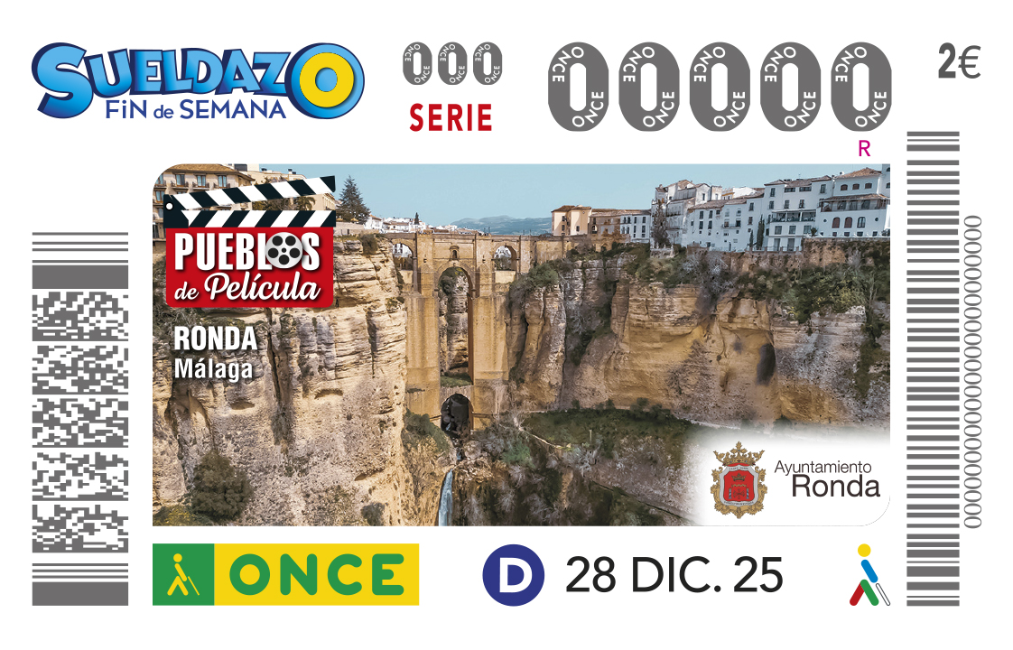 Cupon dedicado a Ronda