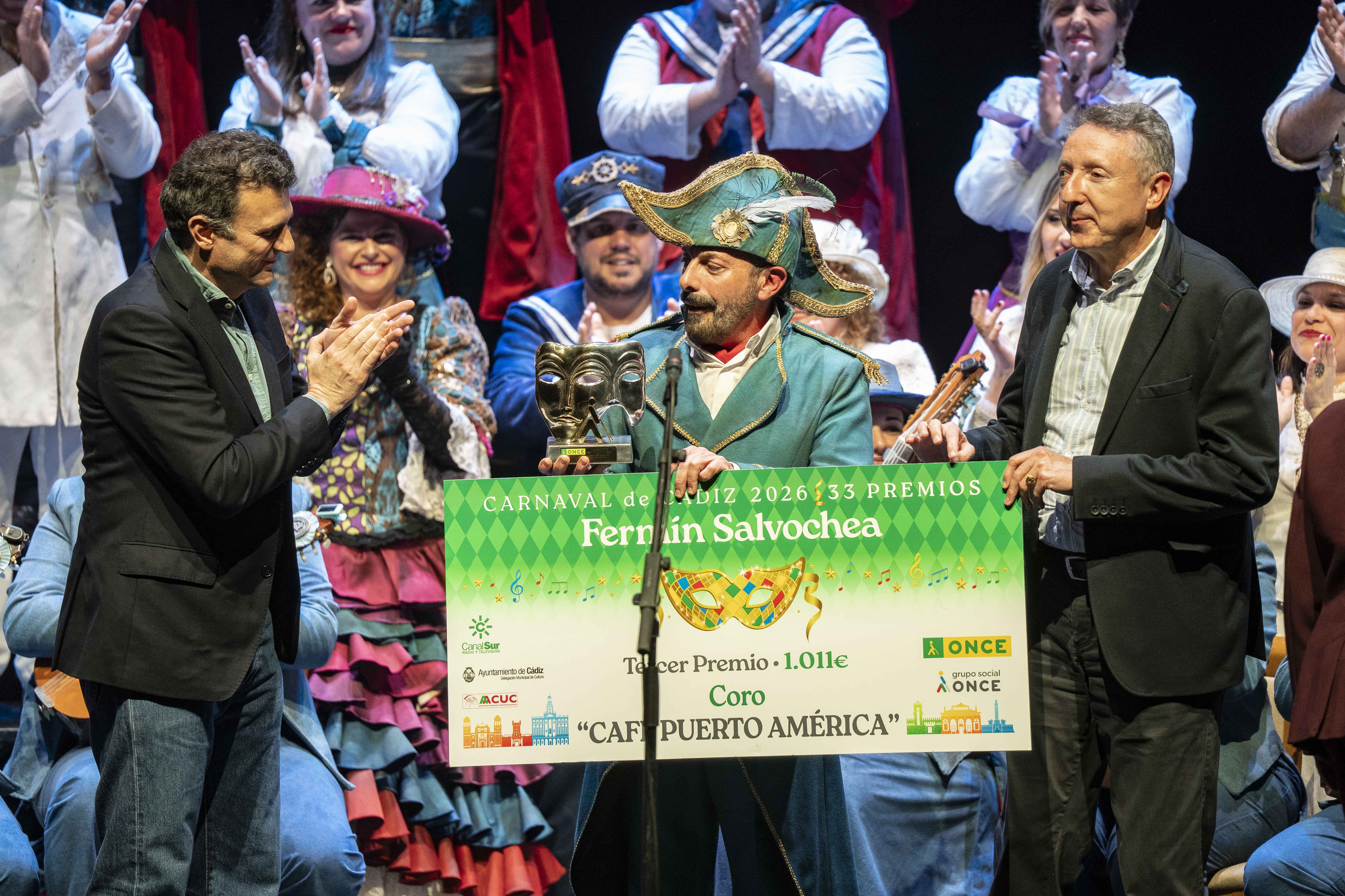 Entrega del tercer premio