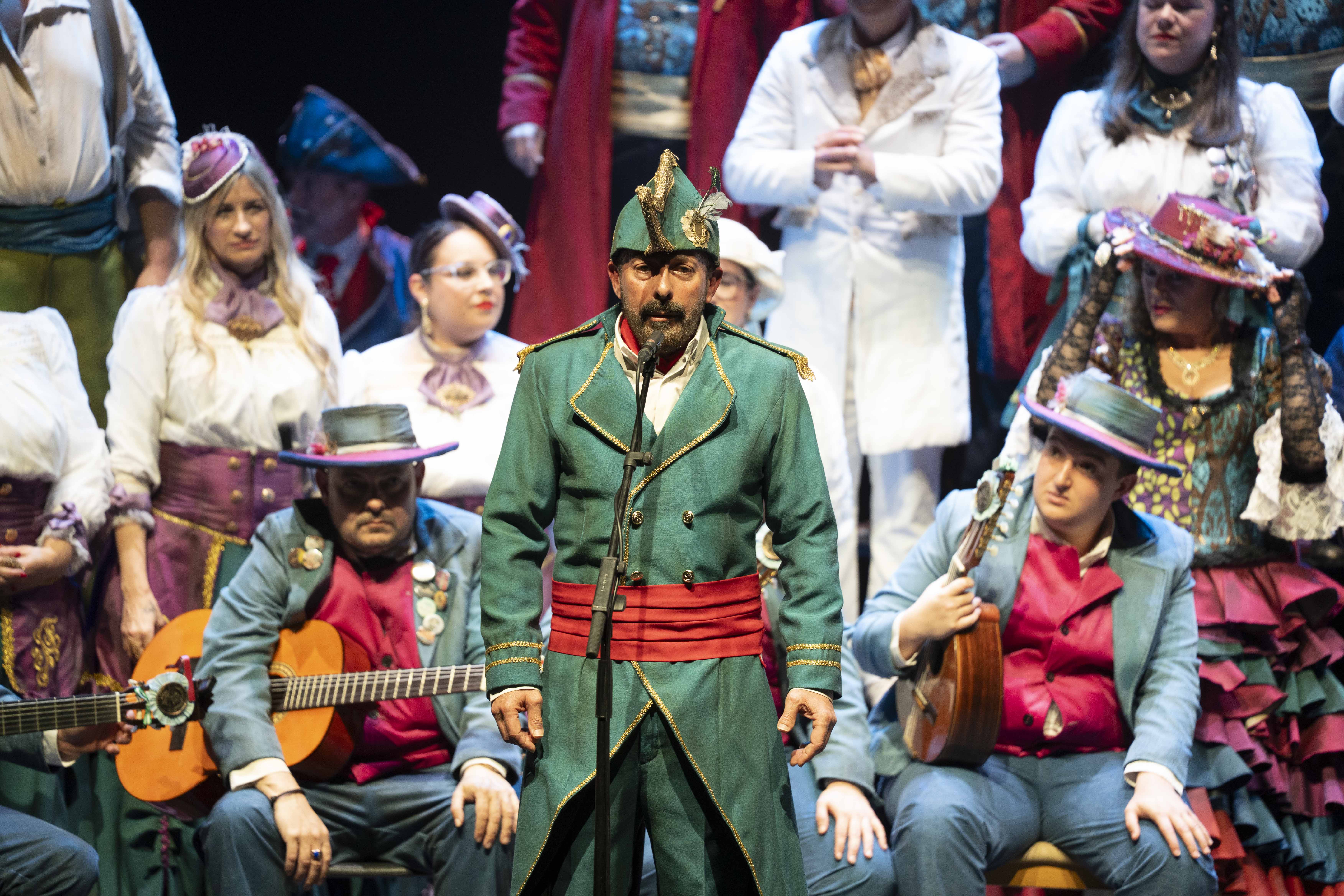 Primer plano de un corista