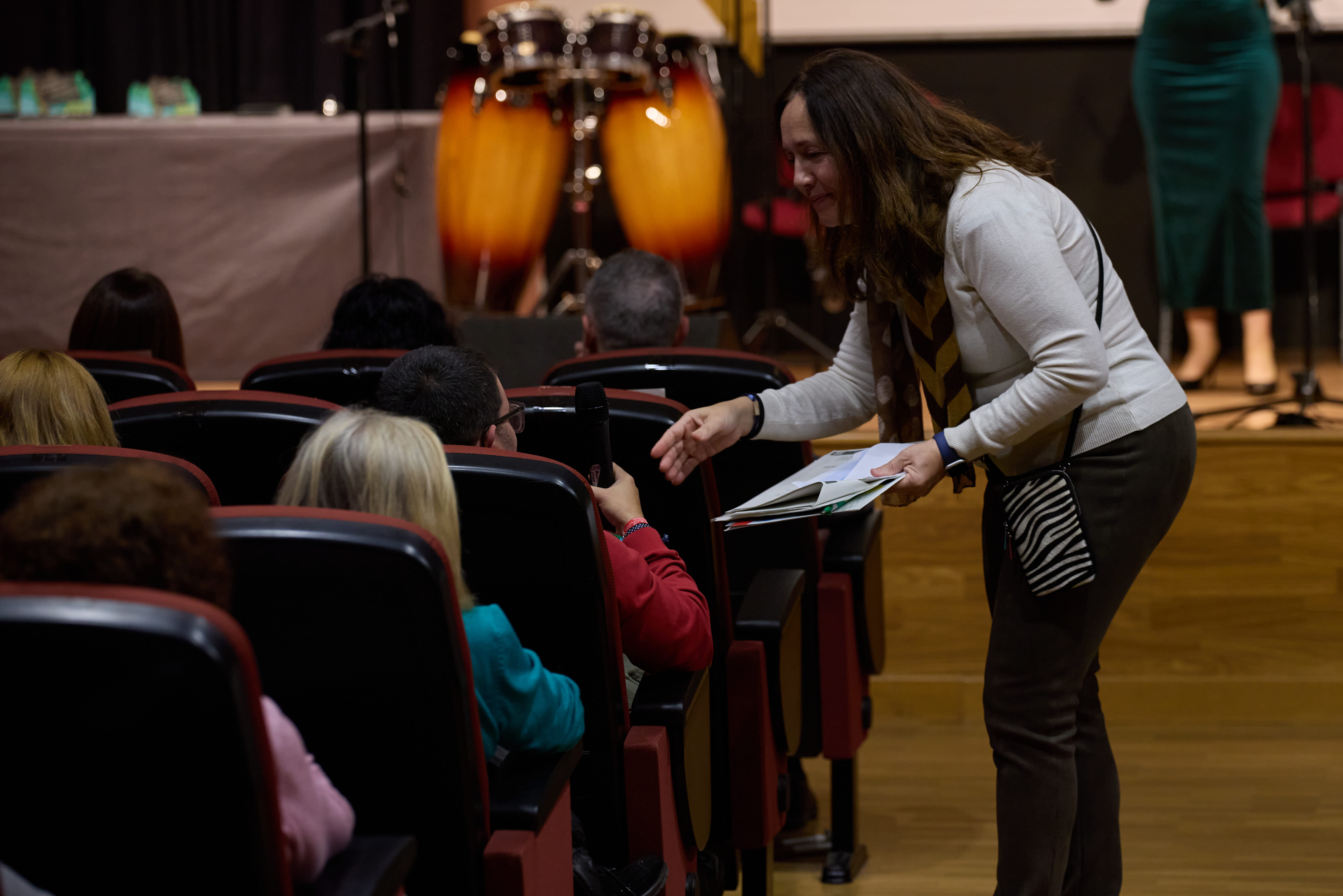El público participó d ela gala