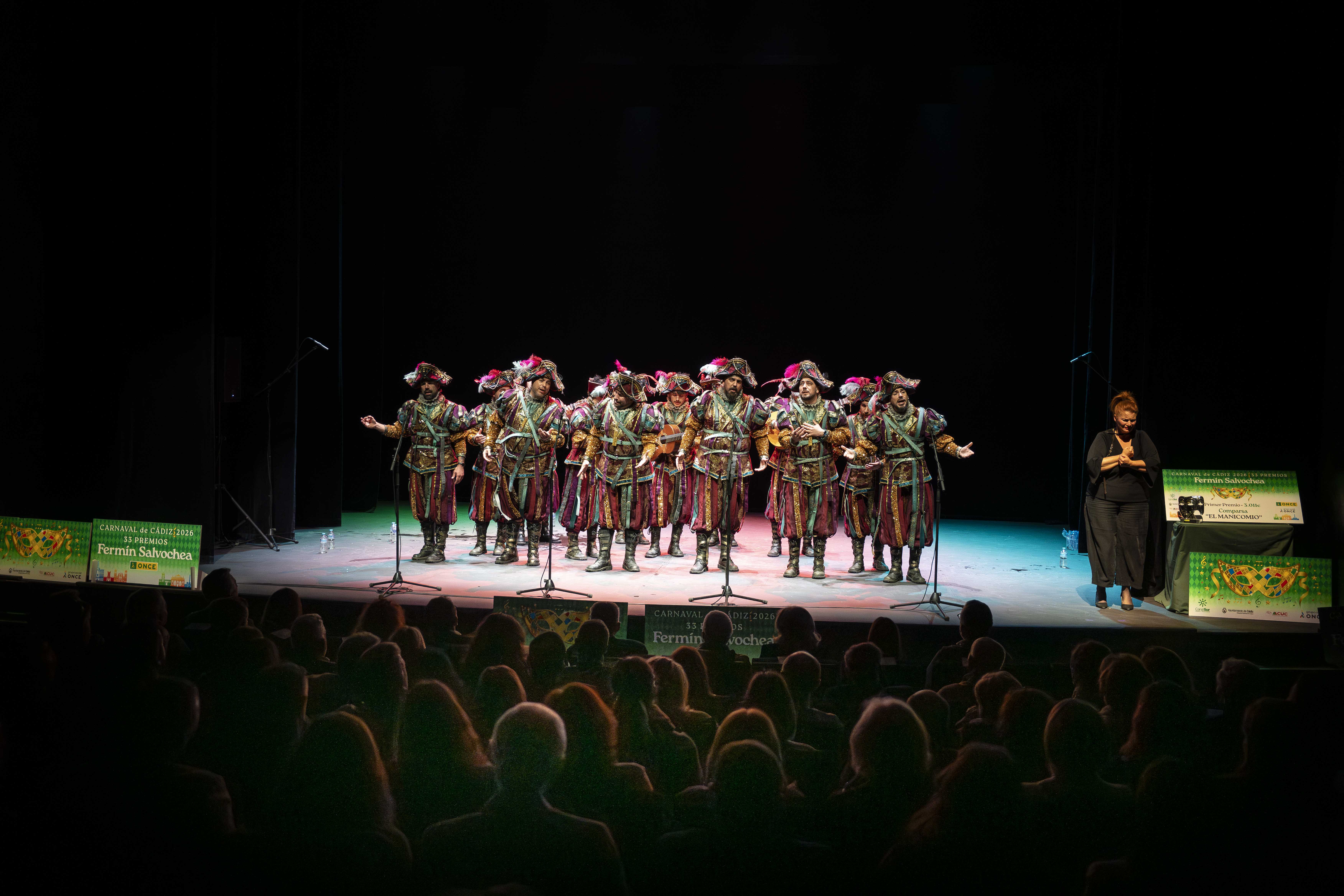 Vista general de la comparsa