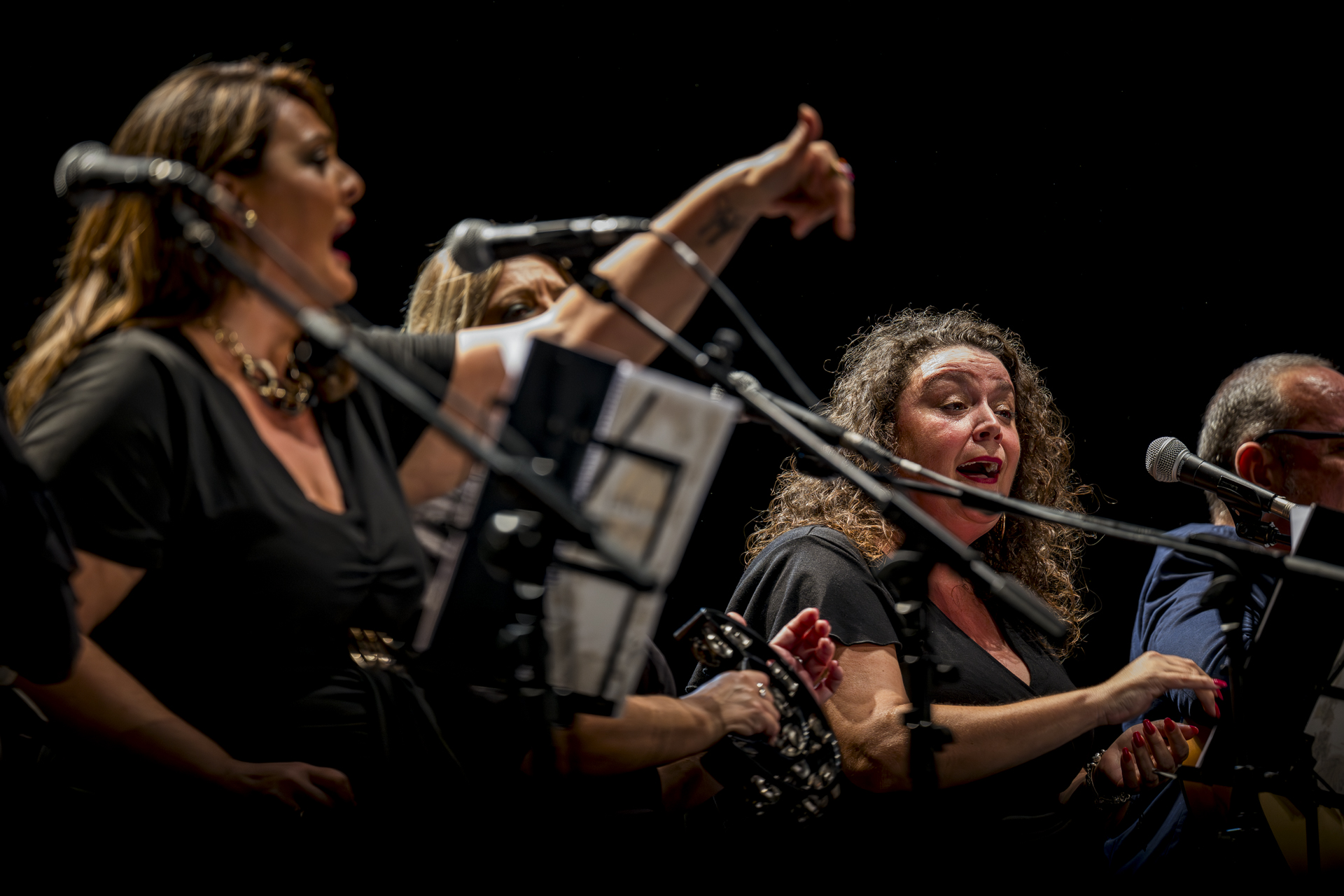 Otro detalle de la actuación de Esenzia