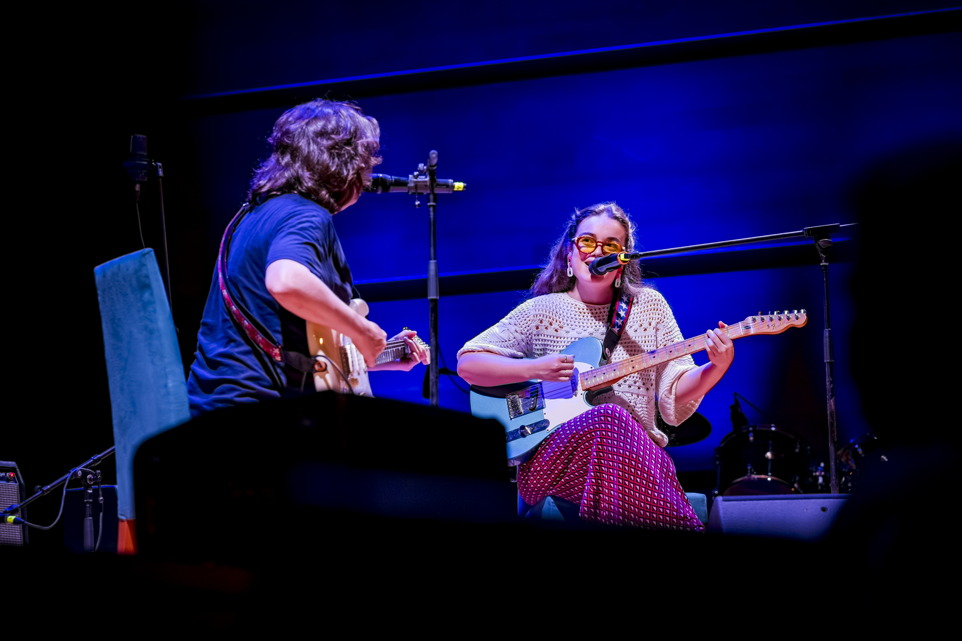 Fátima Fuster en el escenario