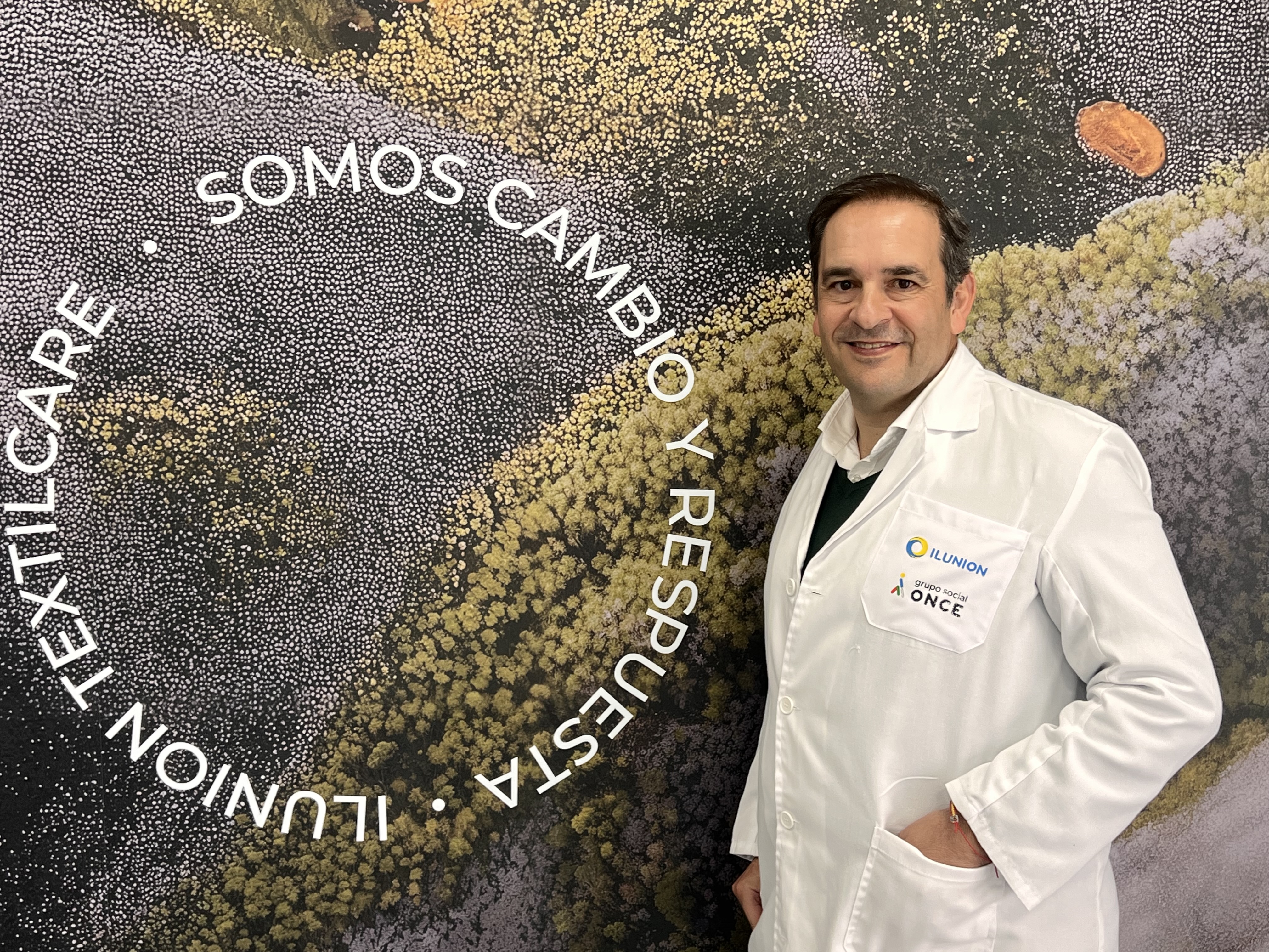 Alberto Campos, director de la lavandería