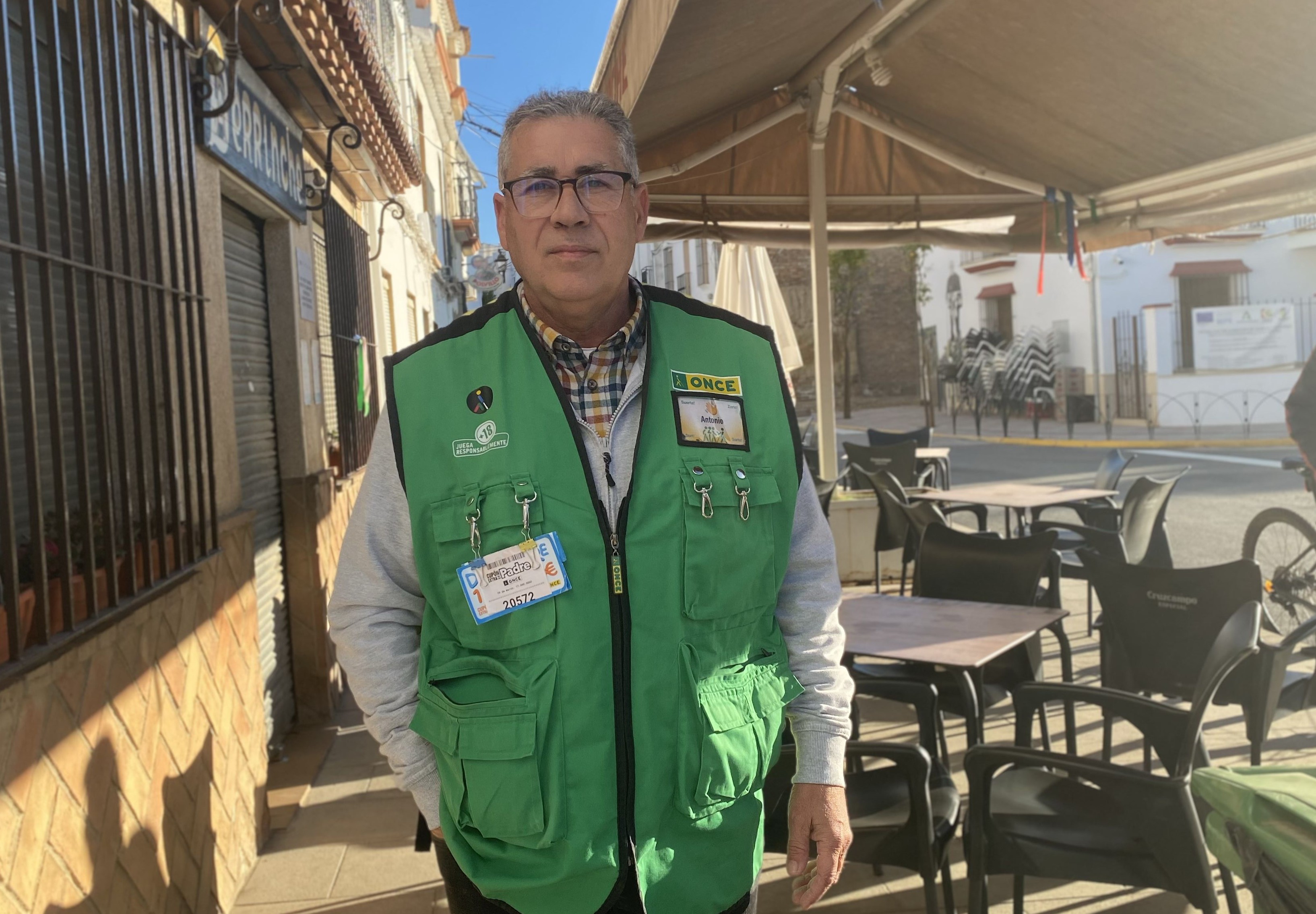 anotnio pedrosa en su puesto