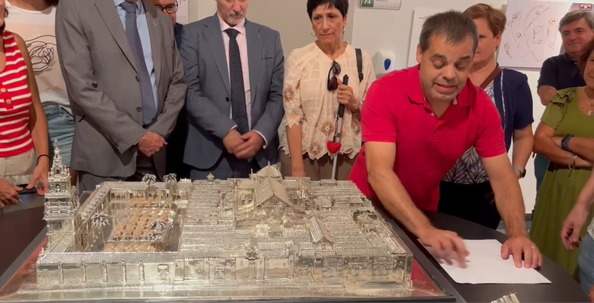 Afiliados tocan la maqueta