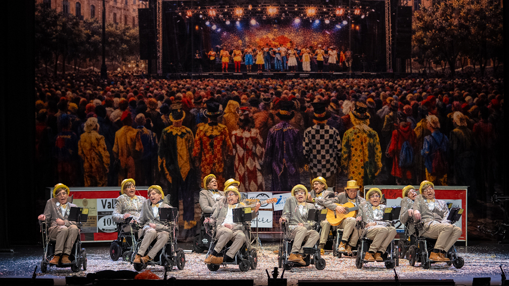 'Chirigota en teoría', segundo premio