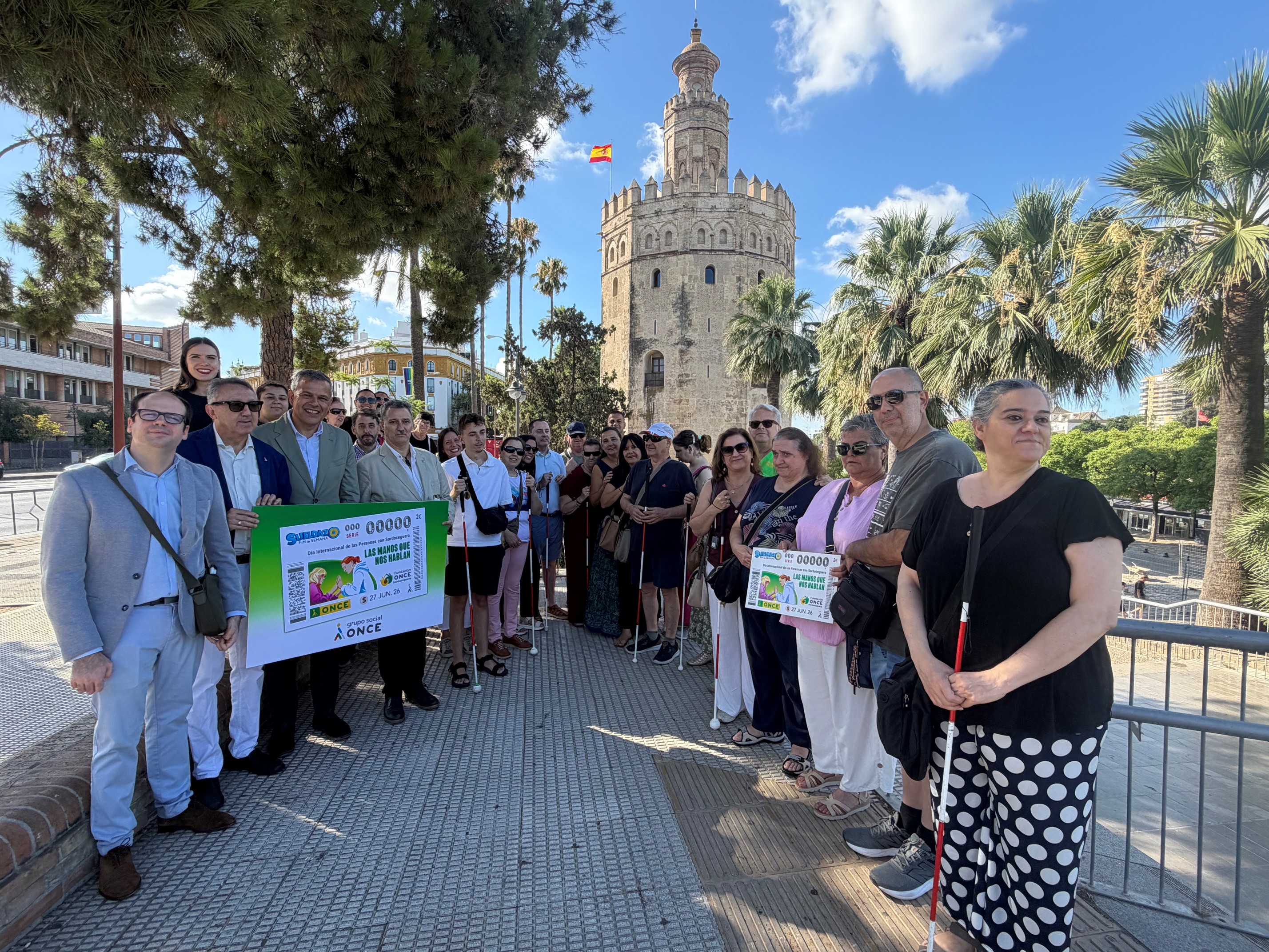 cupón desvelado en la Torre del Oro