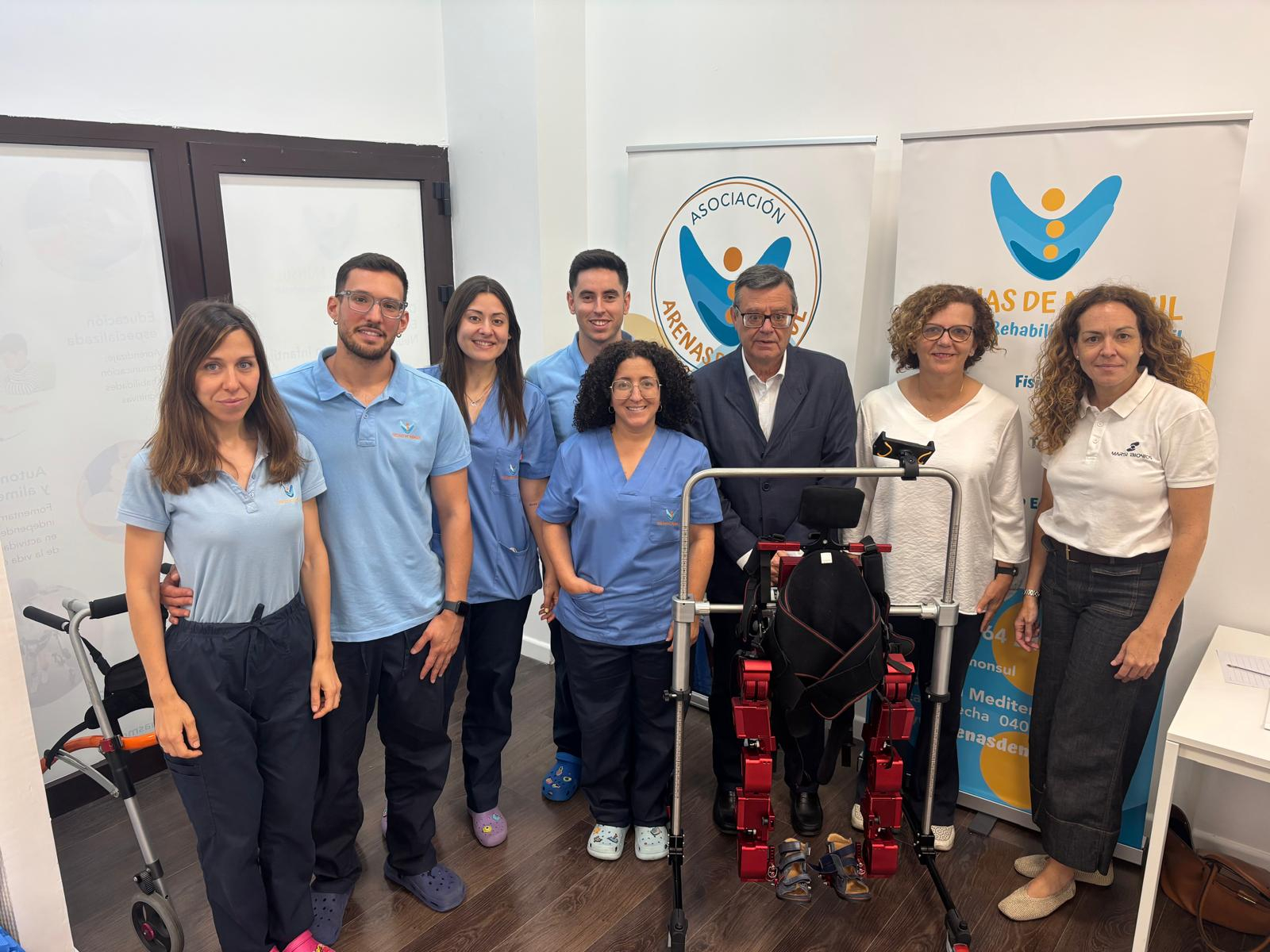 El equipo del centro