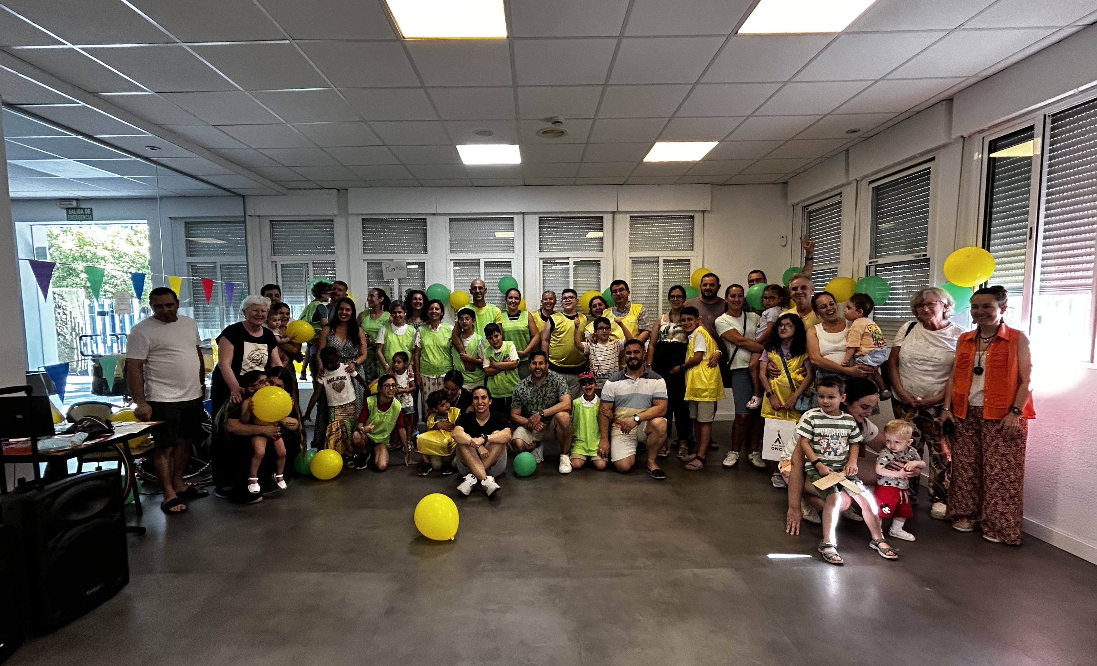 Foto de familia del grupo