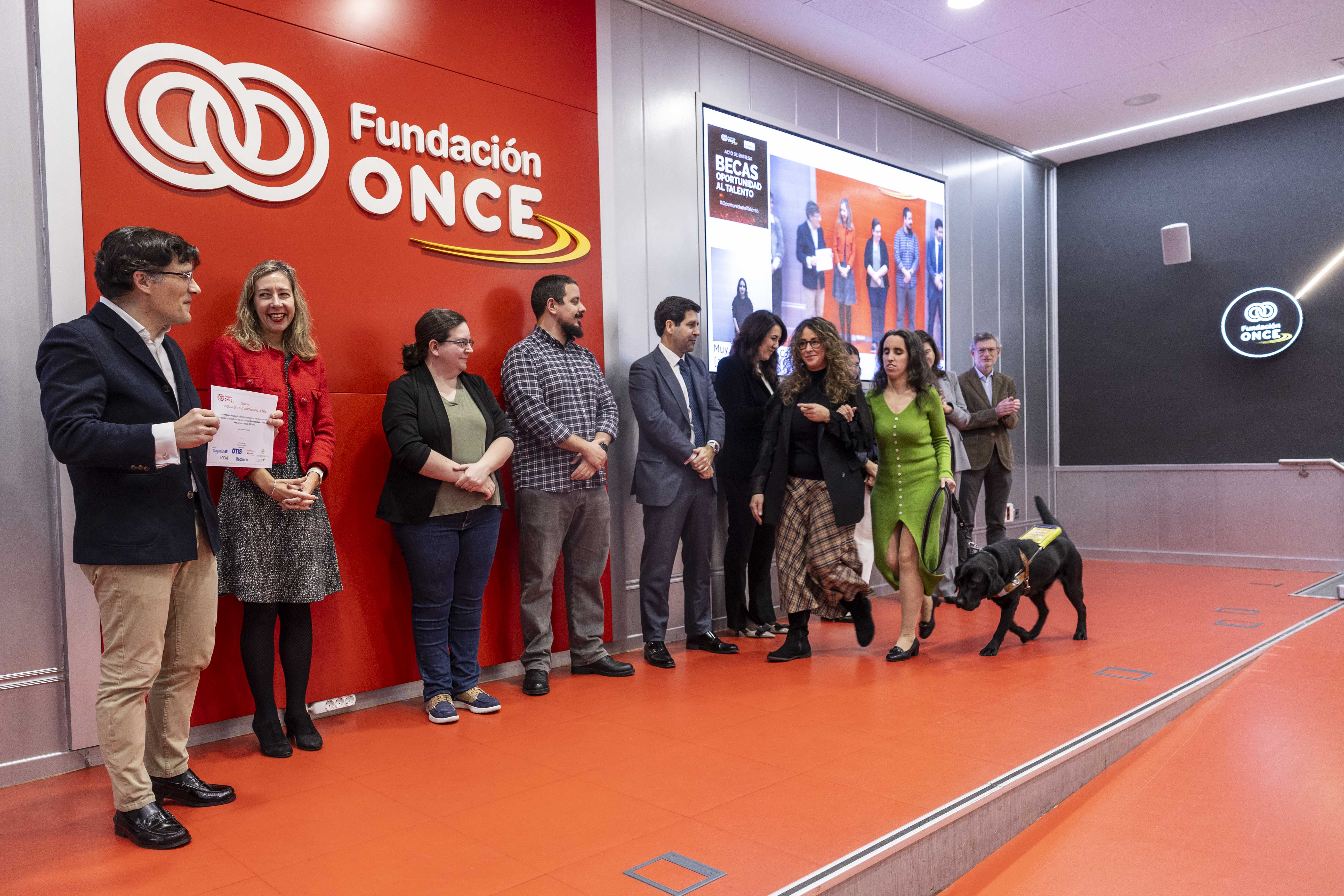 Entrega de los diplomas