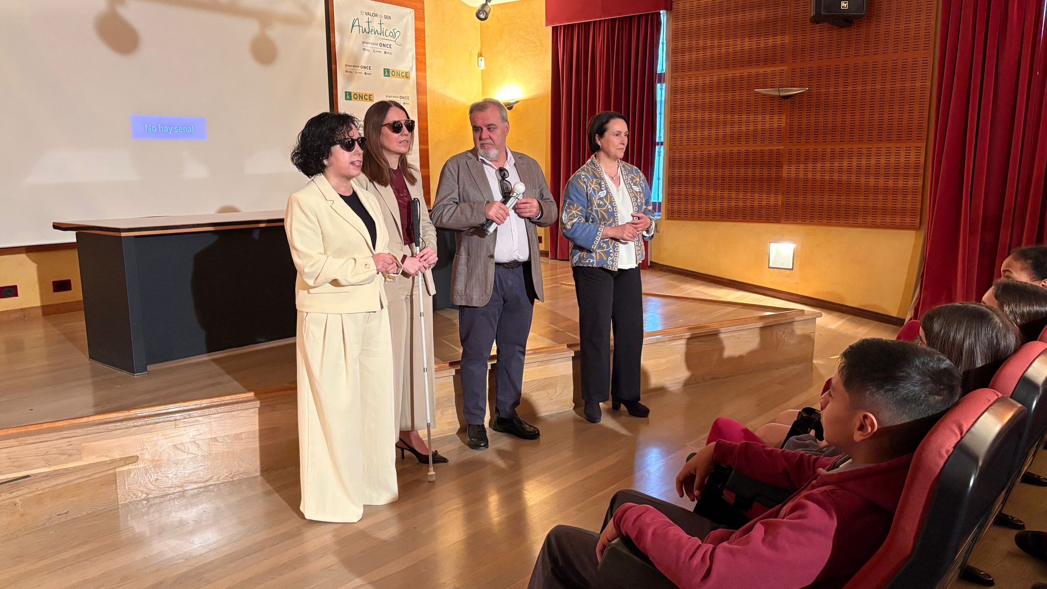 Charla con alumnos en Jerez