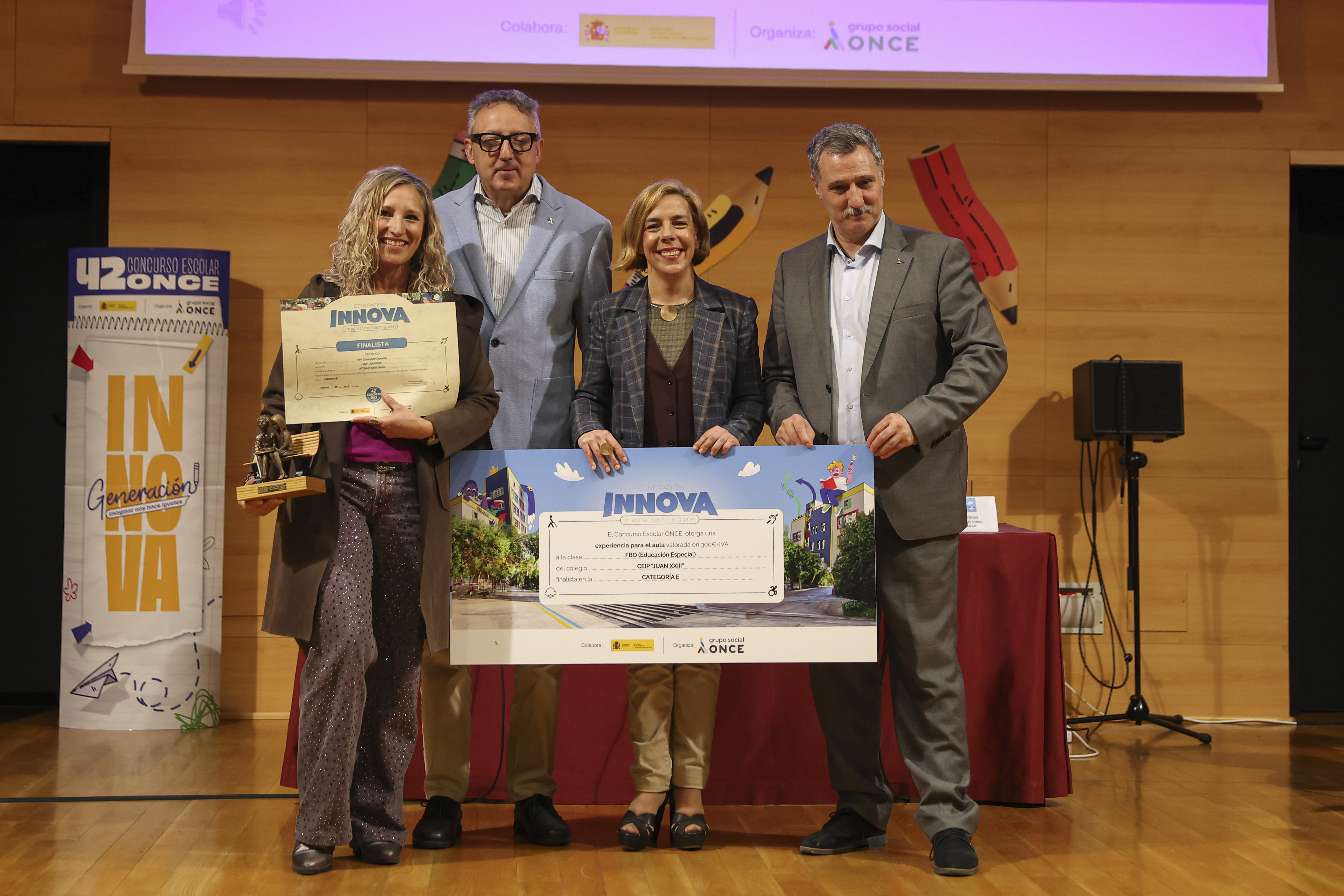 El profesorado del CEIP Juan XXIII