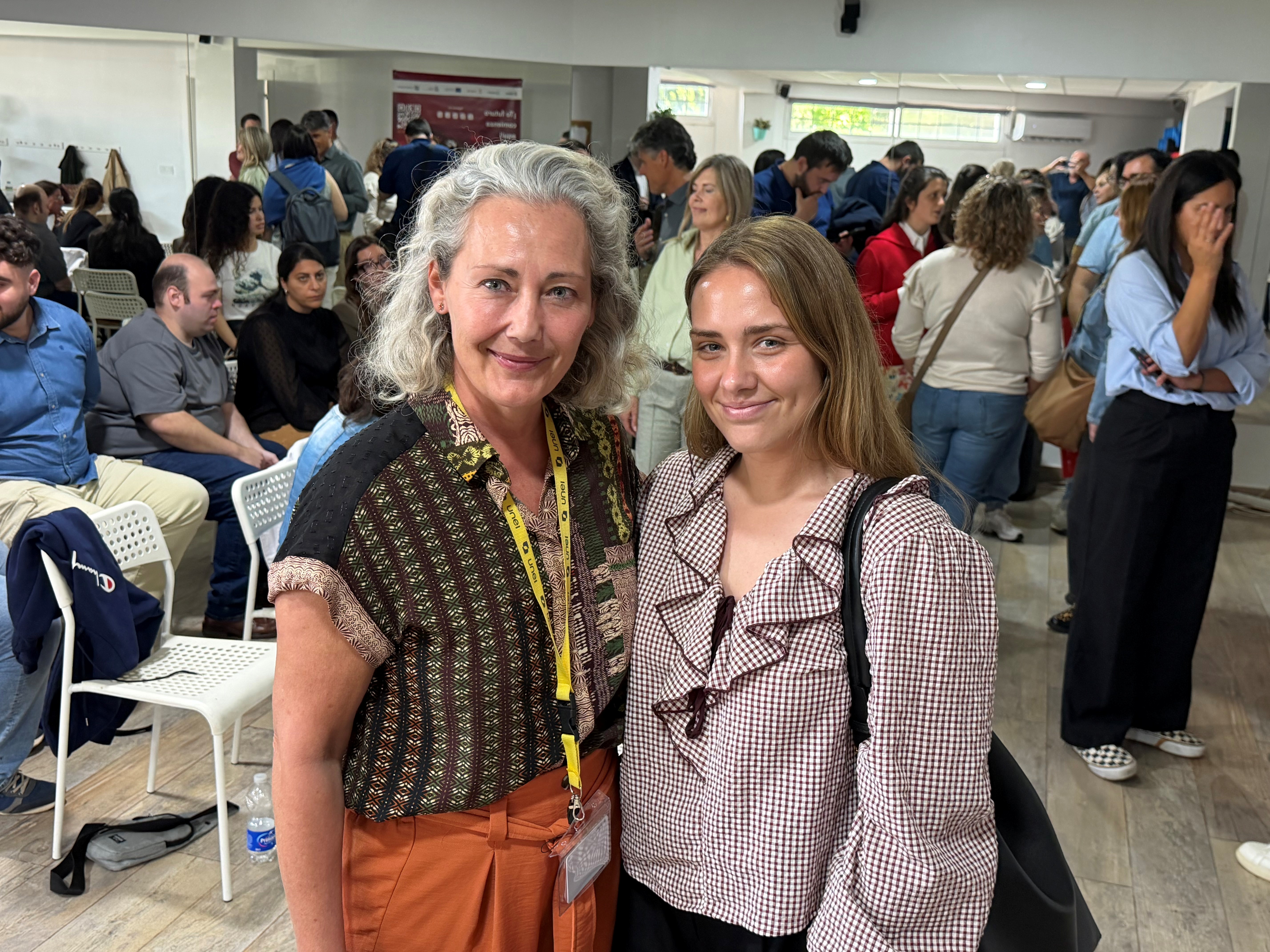 Patricia Lacalle y Alicia Rosado