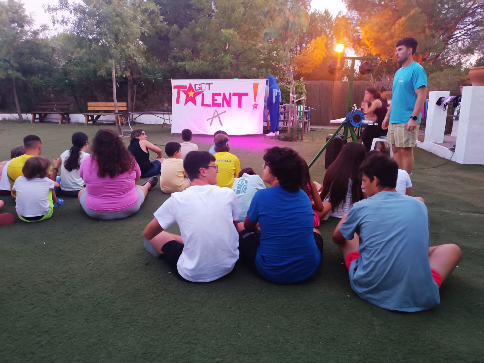 Gala got talent en el campamento