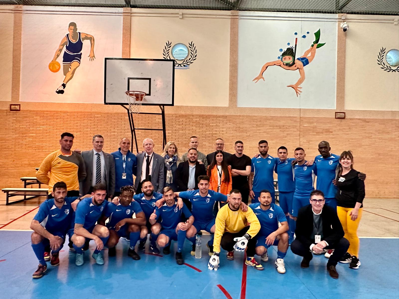 Foto de familia de los equipos