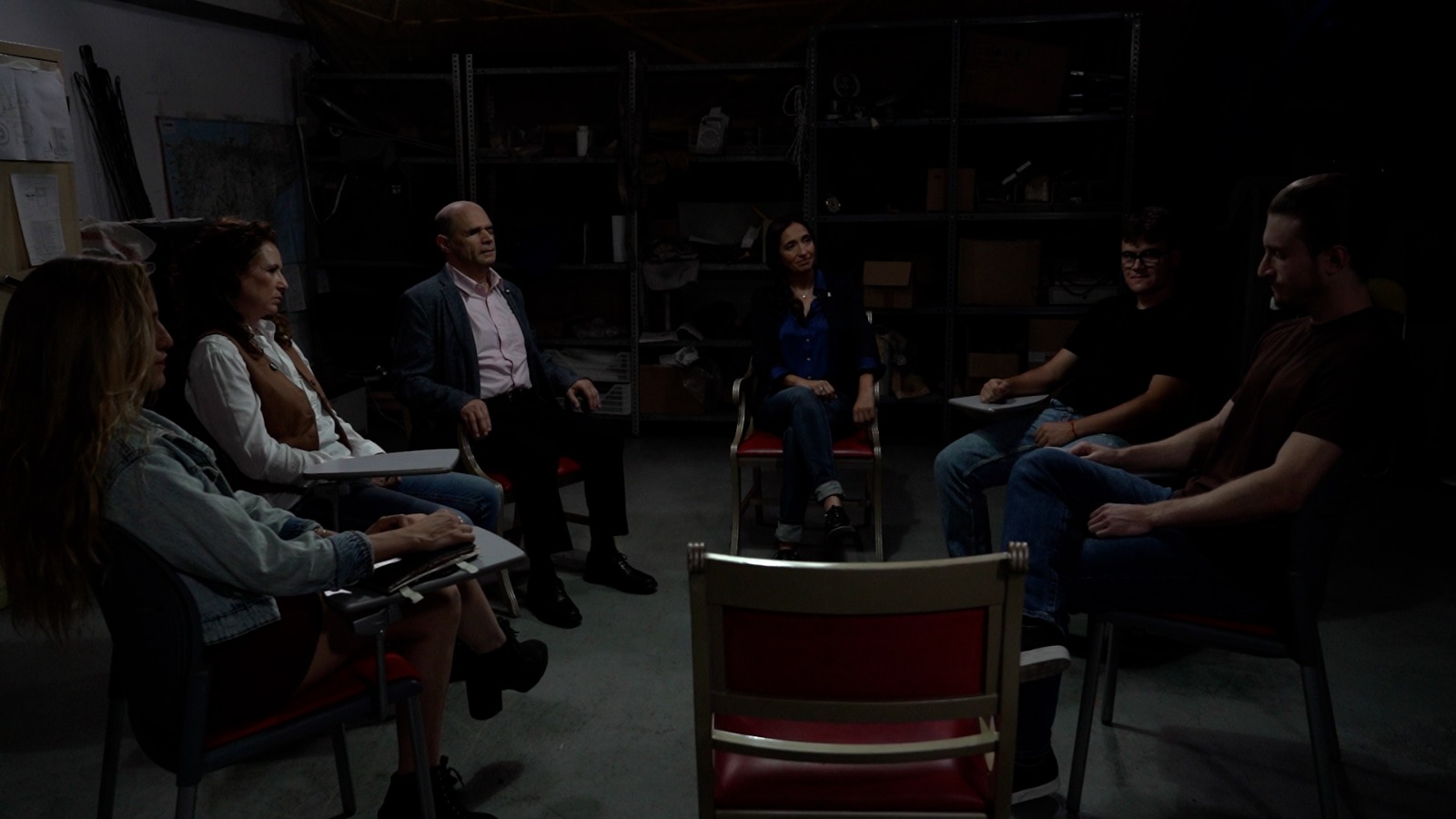 Los personajes de el método reunidos