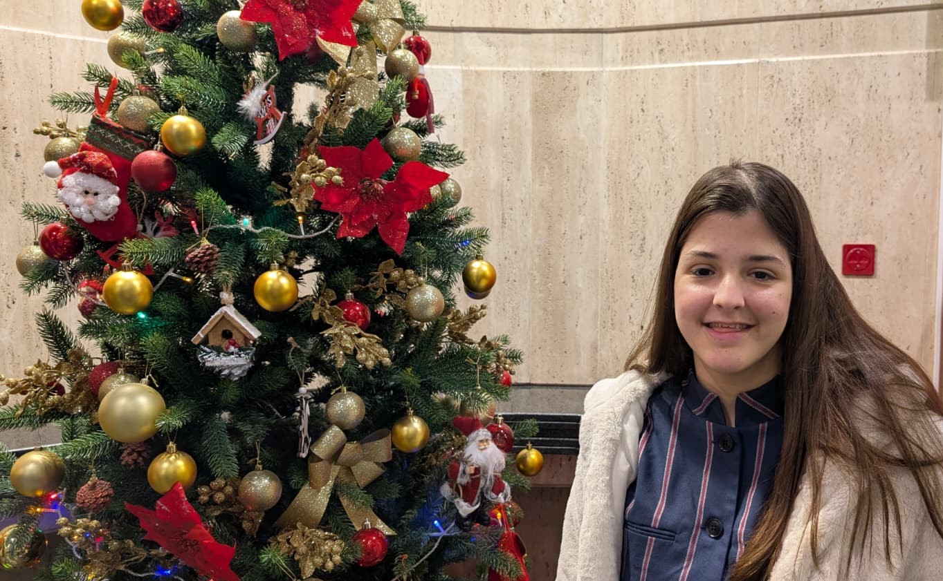 Ana paseando por la DZ de Málaga