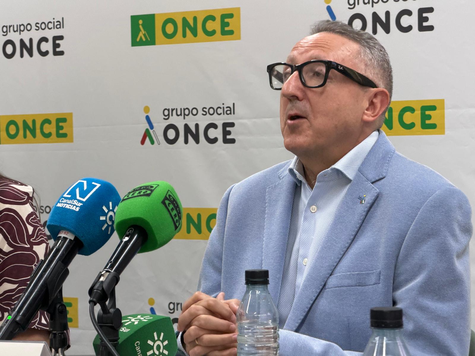 Cristóbal Martínez en su intervención en Sevilla